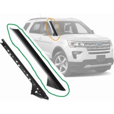 Правий молдинг лобового скла Ford Explorer USA 2011-2019 (сторона пасажира)